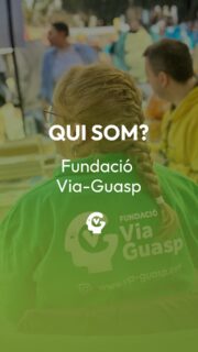 Qui som? 💚

Som la Fundació Via-Guasp, una entitat que des de fa més de 35 anys acompanya persones amb diagnòstic en salut mental, defensant els seus drets, la seva dignitat i la seva qualitat de vida. 

Creiem en l’acompanyament real, humà i proper. En escoltar, en donar suport, en ser-hi en els moments difícils i en caminar al costat de cada persona respectant la seva autonomia i les seves decisions. 

Treballem cada dia per contribuir a una societat més inclusiva i conscient, on ningú sigui definit pel seu diagnòstic, sinó per qui és. 

Gràcies a totes les persones usuàries, professionals, famílies, voluntariat i persones col·laboradores que formen part d’aquest camí. 

#FundacioViaGuasp #SalutMental #InclusioSocial #Acompanyament #Drets