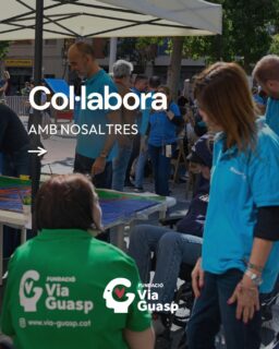 Vols col·laborar amb la Fundació Via-Guasp?

Hi ha moltes maneres de fer-ho! Amb un donatiu puntual, fent-te Donant, Amic i Col·laborador (DAC) o dedicant part del teu temps al voluntariat.

Amb la teva col·laboració, ens ajudes a continuar impulsant projectes i activitats que promouen l’autonomia, la inclusió i la qualitat de vida de les persones amb diagnòstic en salut mental.

A més, les aportacions econòmiques poden tenir beneficis fiscals.

👉 Descobreix totes les opcions per col·laborar a l’enllaç de la nostra biografia.

#FundacióViaGuasp #SalutMental #Voluntariat #Donacions #InclusióSocial